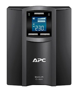 Nobreak APC inteligente Smart-UPS C 1000 VA 230 V, Brasil - SMC1000I-BR