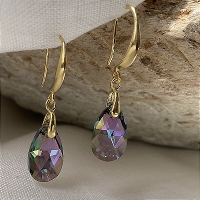 Brincos “Riflesso Di Positano” ( cristal paradise shine )