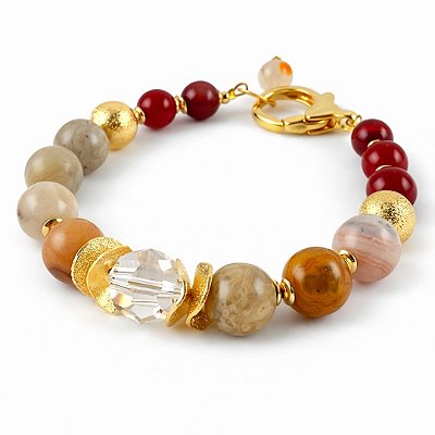 Pulseira “Tramonto di Atrani” ( Ágata )