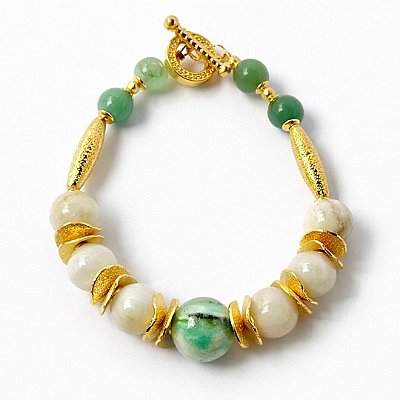 Pulseira “Cala del Faro” ( jade )