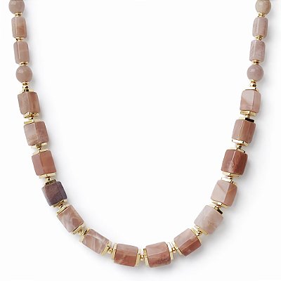 Colar “Alba di Ravello” ( pedra da lua )