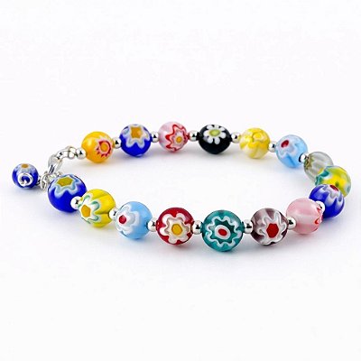 Pulseira Millefiori