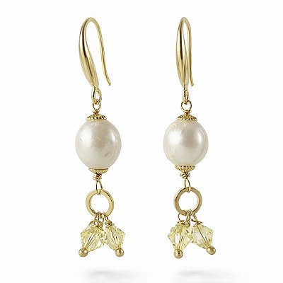 Brincos Claridade ( amarelo )