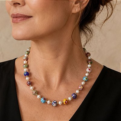 Colar Fiori Veneziani