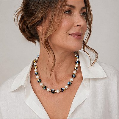 Colar Perle Veneziane
