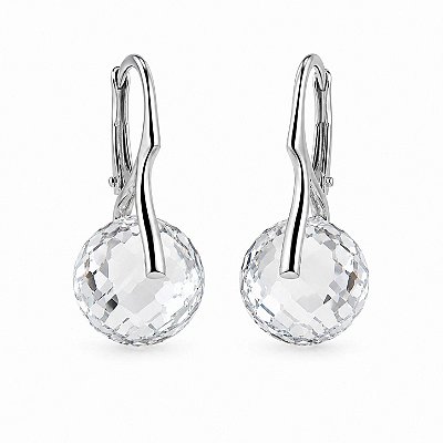 Brincos Facette cristal