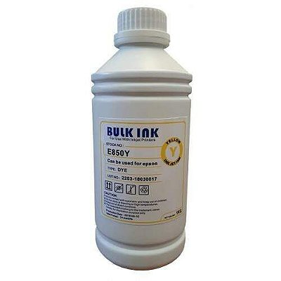 TINTA CORANTE COMPATIVEL EPSON AMARELA 1L