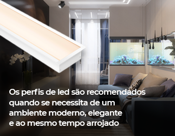 Perfil Led Mini Banner