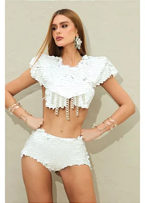 Conjunto Ashya Branco