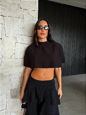CROPPED CAPA KIM PRETO PRE-VENDA