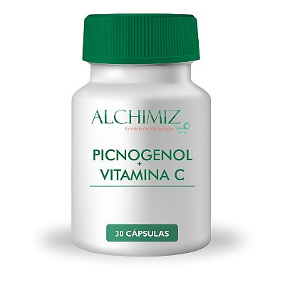 Picnogenol 75mg + Vitamina C 500mg - 30 cápsulas