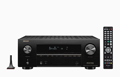 RECEIVER DENON AVR-X2700H 7.2 8K Áudio 3D HEOS