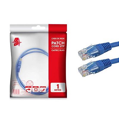 Cabo De Rede Ethernet Patch Cord Cat5e