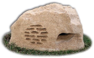 Caixa Pedra Para Som de Jardim 100W 6''