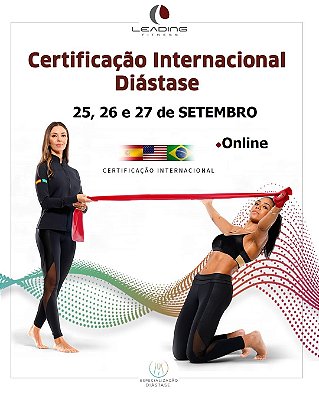 CERTIFICAÇÃO INTERNACIONAL DIÁSTASE ON-LINE (SETEMBRO 2026)