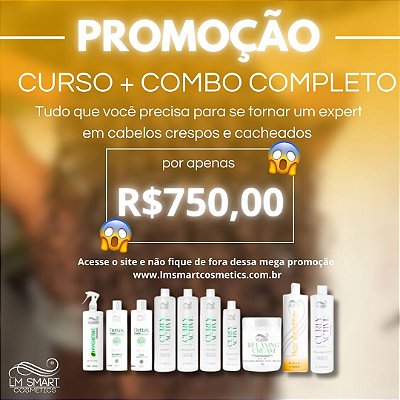 Combo Curly Active Completo + Curso