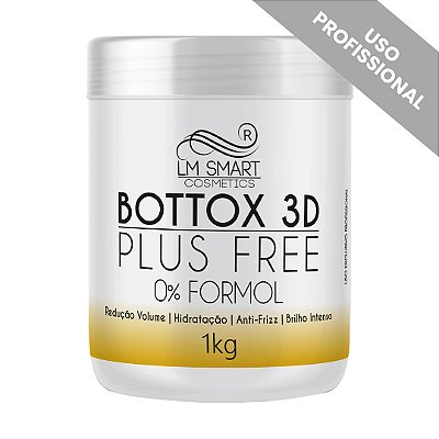 Bottox Sem Formol Profissional 1Kg - Bottox 3D | LM Smart Cosmetics