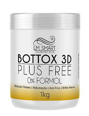 Bottox Sem Formol Profissional 1Kg - Bottox 3D | LM Smart Cosmetics