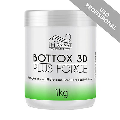Bottox Plus Force Profissional 1Kg - Bottox 3D | LM Smart Cosmetics