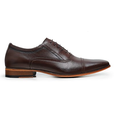 Sapato Oxford Social cor Tabaco, Ref: 1302