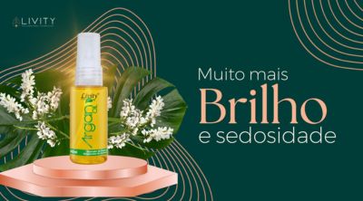 Reparador Pontas Argan Oil - Produtos Capilares - Livity Cosméticos - Mini Banner