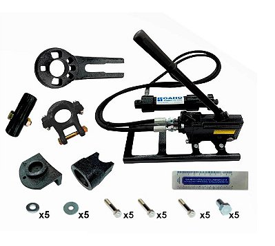 Desempenador Hidráulico GH-900 Dianteiro para Cambagem e Caster GAHO