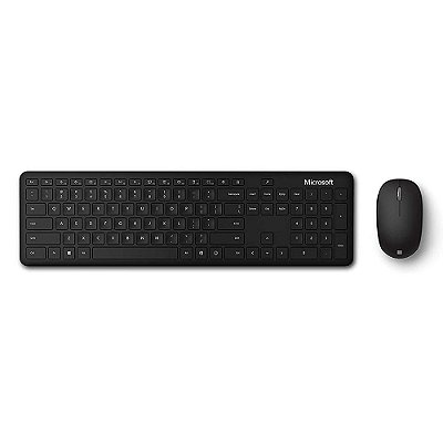 Kit Teclado e Mouse Bluetooth Microsoft ABNT2 Com Ç - QHG-00022