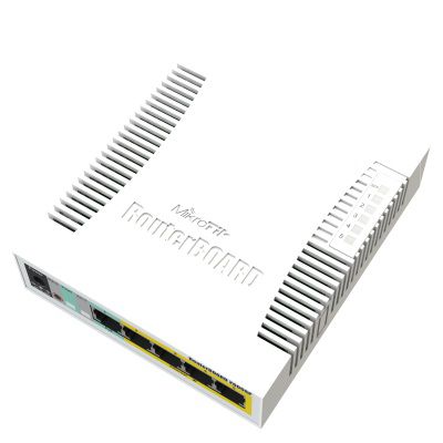 MIKROTIK SMART SWITCH RB260GSP (CSS106-1G-4P-1S)5P GIGA POE