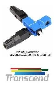 Conector Fibra Optica Sc/upc Transcend Homologado 10un