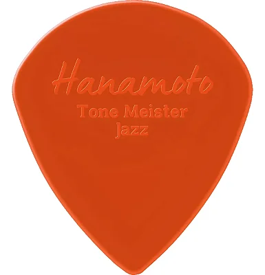 Palheta Hanamoto Tone Meister Jazz Laranja - Pacote com 6 unidades