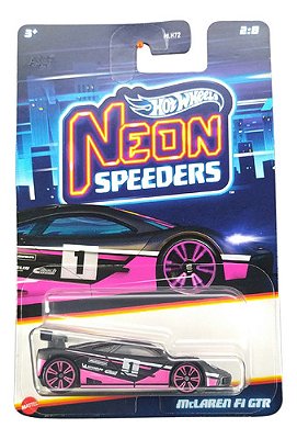 Hot Wheels Neon Speeders Mclaren F1 Gtr Hrw76