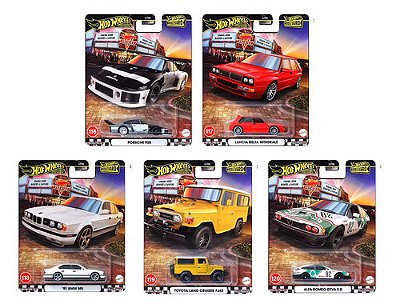 Hot Wheels Premium Boulevard 116 A 120 Set C/ 05 Gjt68