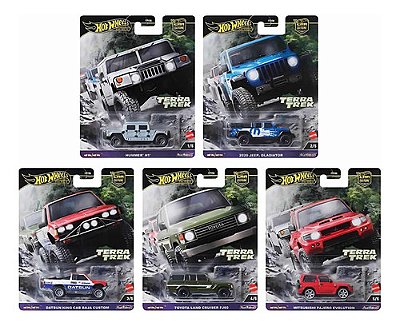 Hot Wheels Premium Car Culture Terra Trek Set C/ 05