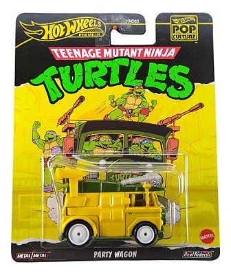 Hot Wheels Premium Pop Culture Party Wagon Tartarutas Ninjas