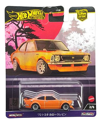 Hot Wheels Premium Car Culture 72 Toyota Corolla Levin Hrv69
