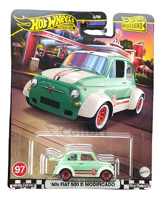 Hot Wheels Premium Boulevard 60s Fiat 500 D Modificado Hrt65