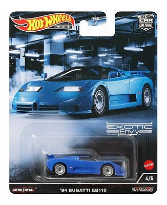 Hot Wheels Premium Car Culture 94 Bugatti Eb110 Hcj89