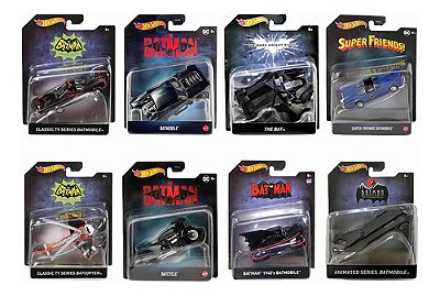 Hot Wheels Premium Batman 1:50 Set C/ 08 Dkl20