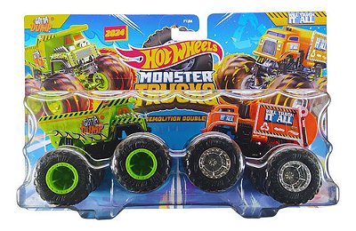Hot Wheels Monster Trucks C/ 02 Gotta Dump Vs Trash It All