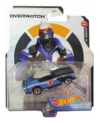 Hot Wheels Character Cars Overwatch Soldier 76 Grm46