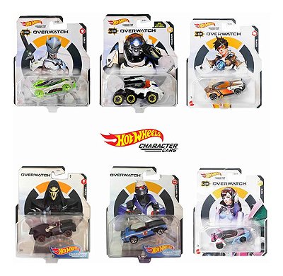 Hot Wheels - Character Cars - Overwatch - Set C/ 06 - Mattel