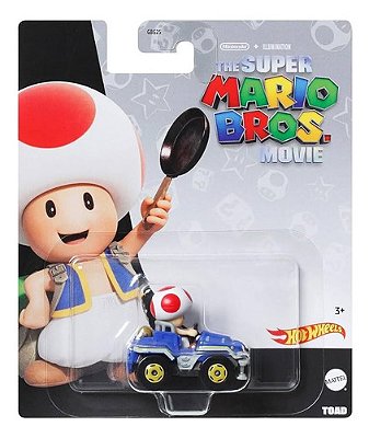 Hot Wheels Mario Kart Toad Movie Hkd58