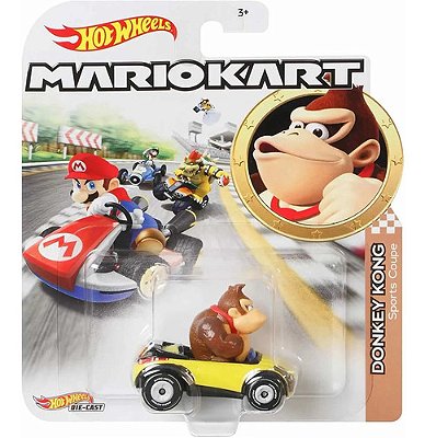 Hot Wheels Mario Kart Donkey Kong Sports Coupe Gjh57