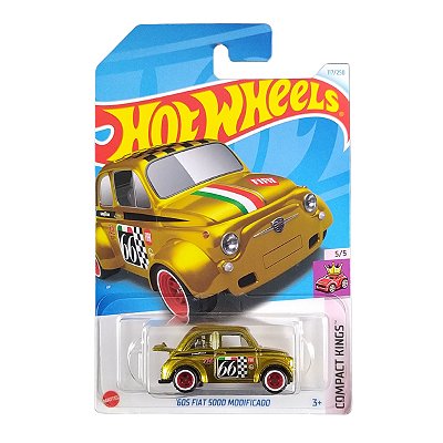 Hot Wheels 60s Fiat 500d Modificado Super Thunt Htf34 2024e