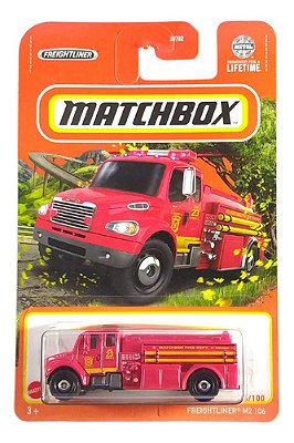 Matchbox Freightliner M2 106 Bombeiro Hvl78 2024