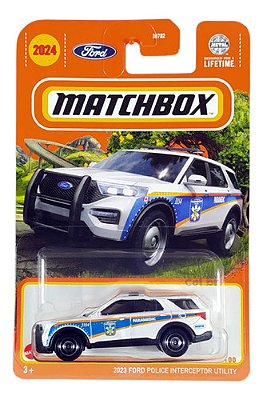 Matchbox 2023 Ford Police Interceptor Utility Hvl14 2024