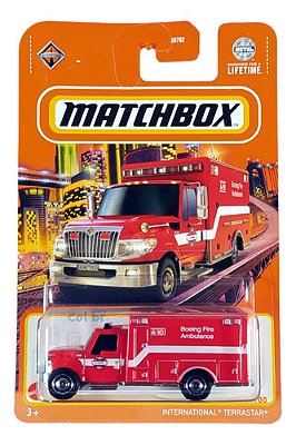 Matchbox International Terrastar Ambulância Hvl75 2024