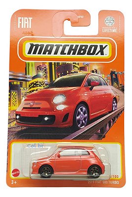 Matchbox 2019 Fiat 500 Turbo Hvl70 2024