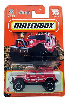 Matchbox Jeep Wrangler Superlift Hkx14 2023