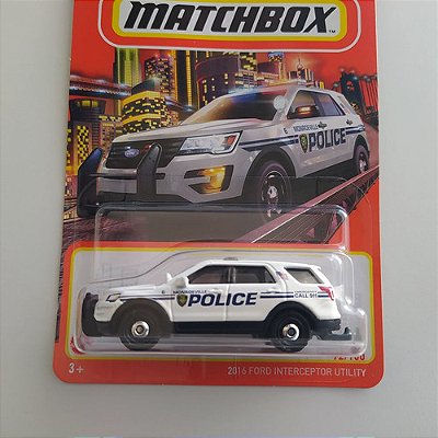 Matchbox 2016 Ford Interceptor Utility Hfp77 2022